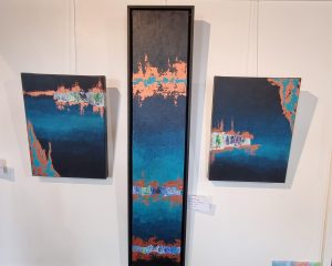 Fractured Triptych by Jan Shayler